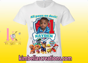 PAW PATROL BIRTHDAY SHIRT