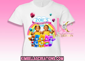 care bear birthday shirts