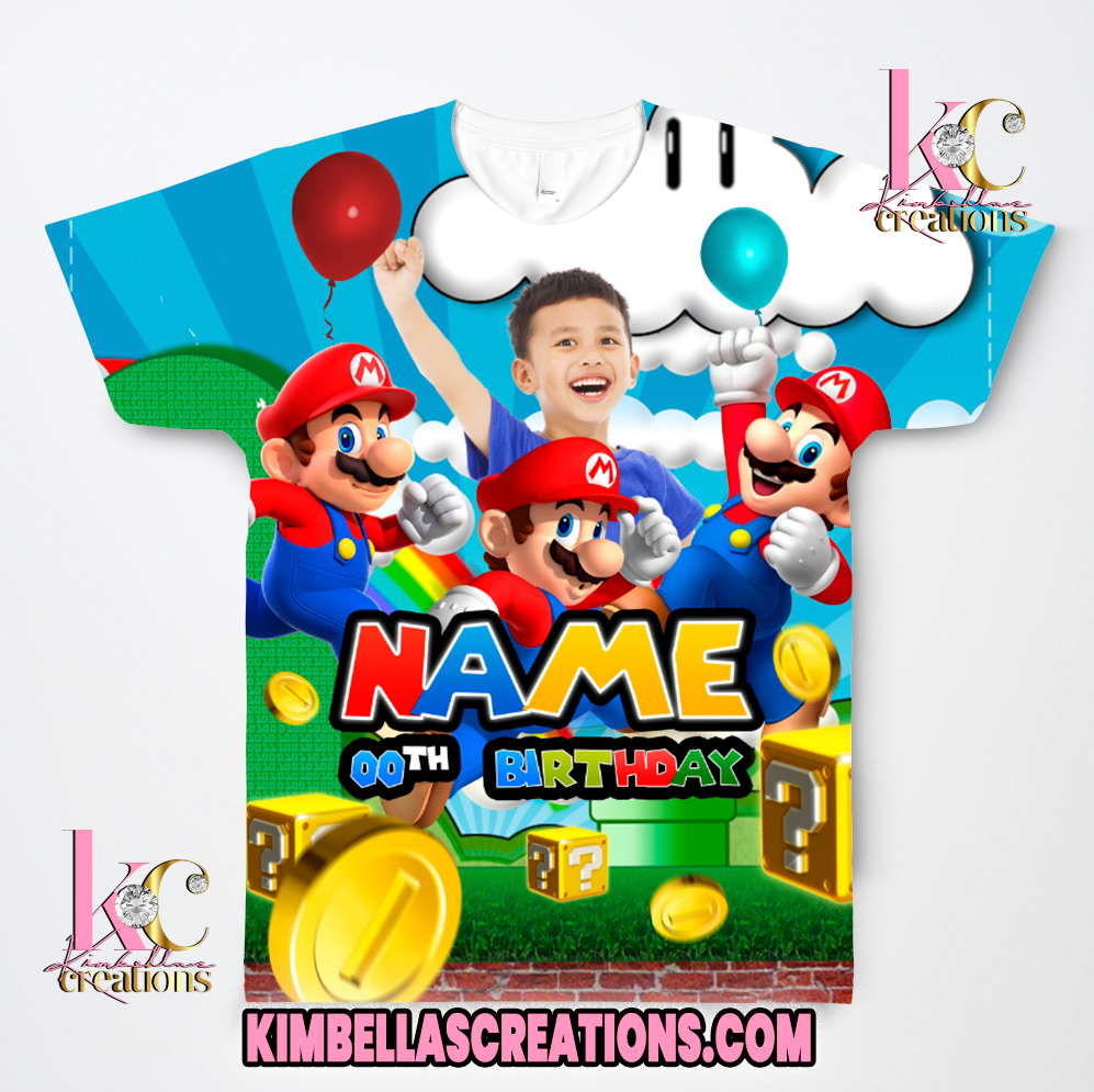 GAME BIRTHDAY SHIRT