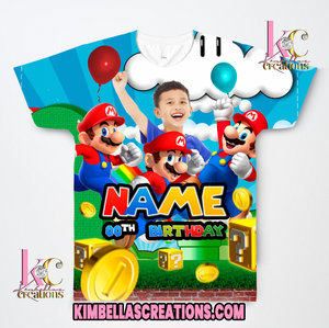 GAME BIRTHDAY SHIRT