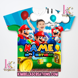GAME BIRTHDAY SHIRT