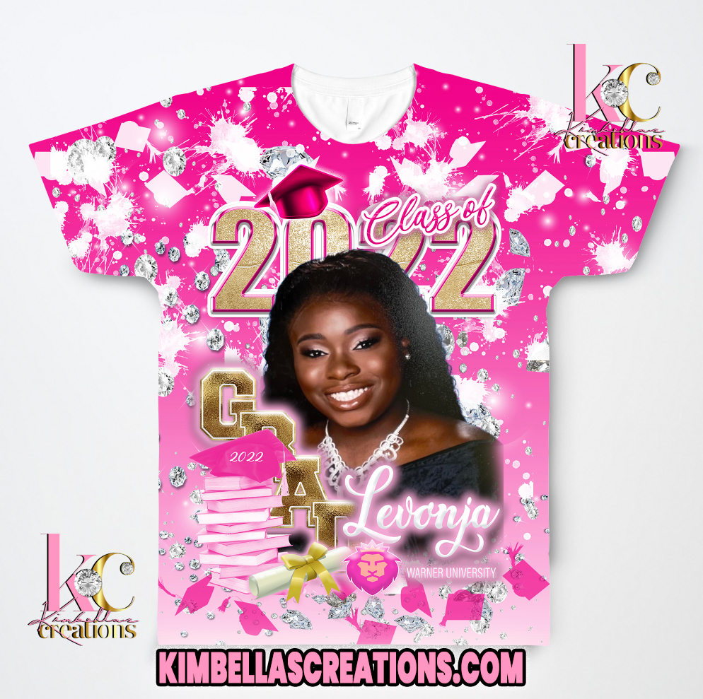 PINK GRADUATION SHIRT