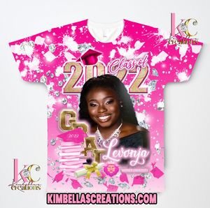 PINK GRADUATION SHIRT