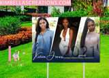 GRAD YARD SIGN