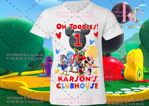MICKEY MOUSE CLUBHOUSE SHIRTS