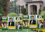 grad yard sign
