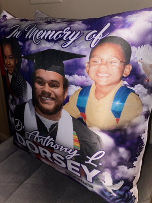 In Loving Memory Keepsake Pillow