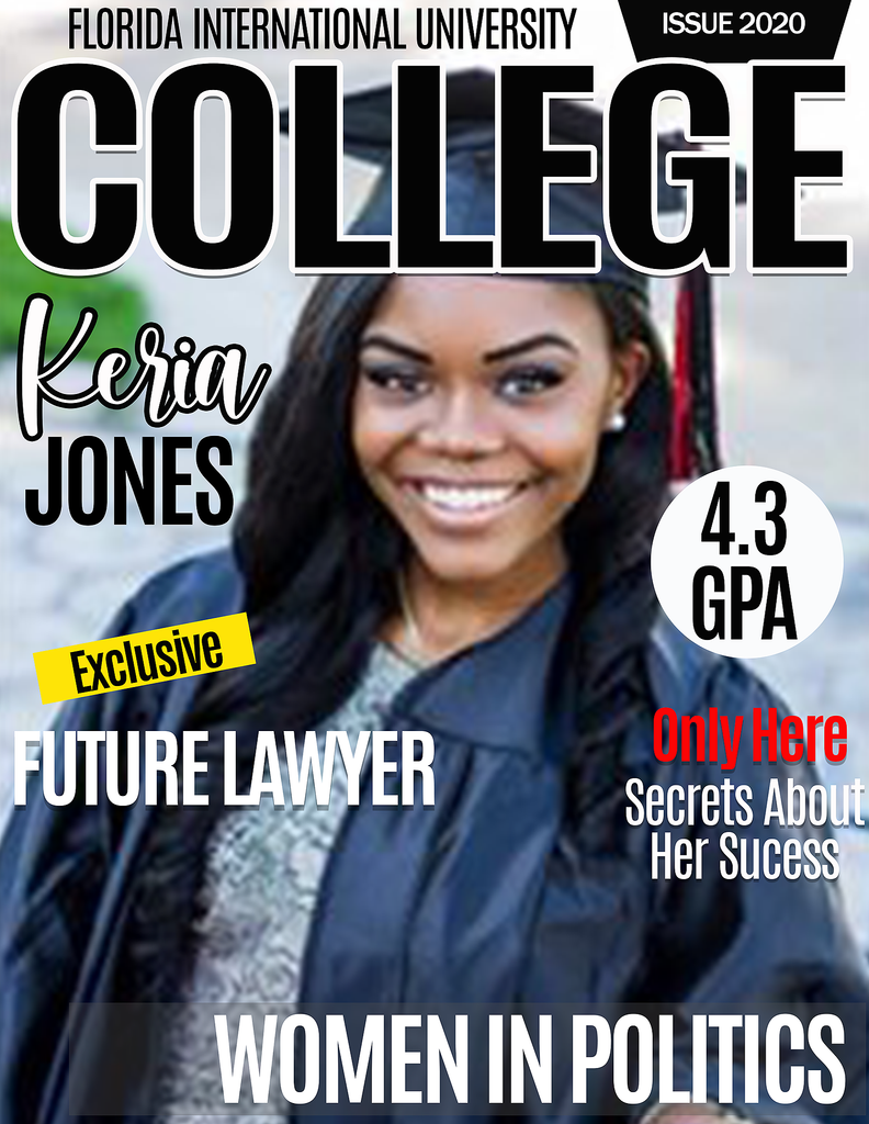 graduation magazine cover