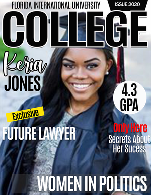 graduation magazine cover