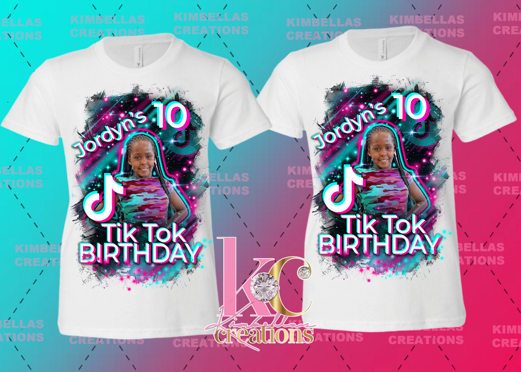 Tik Tok Birthday Shirt