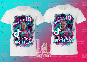 Tik Tok Birthday Shirt