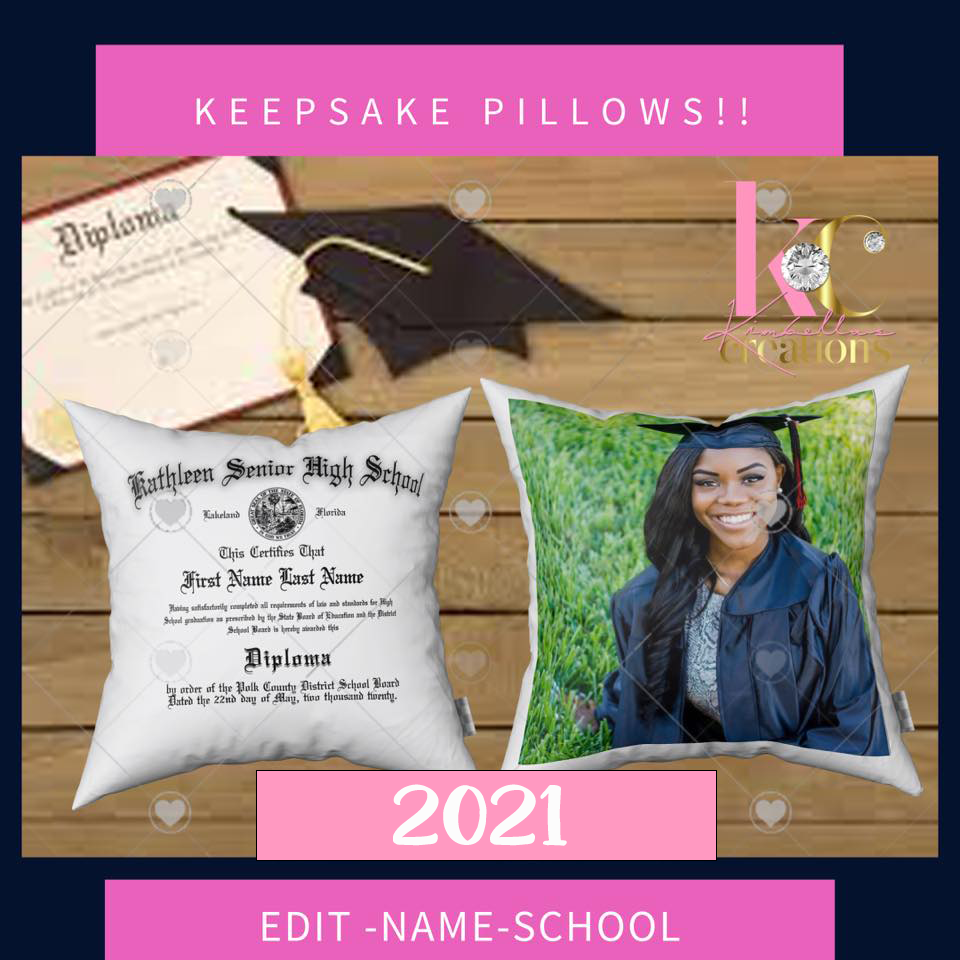 Graduation Picture Pillow 
